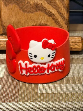 #HK-2240 Hello Kitty Silicone Tumbler Boot - Pink